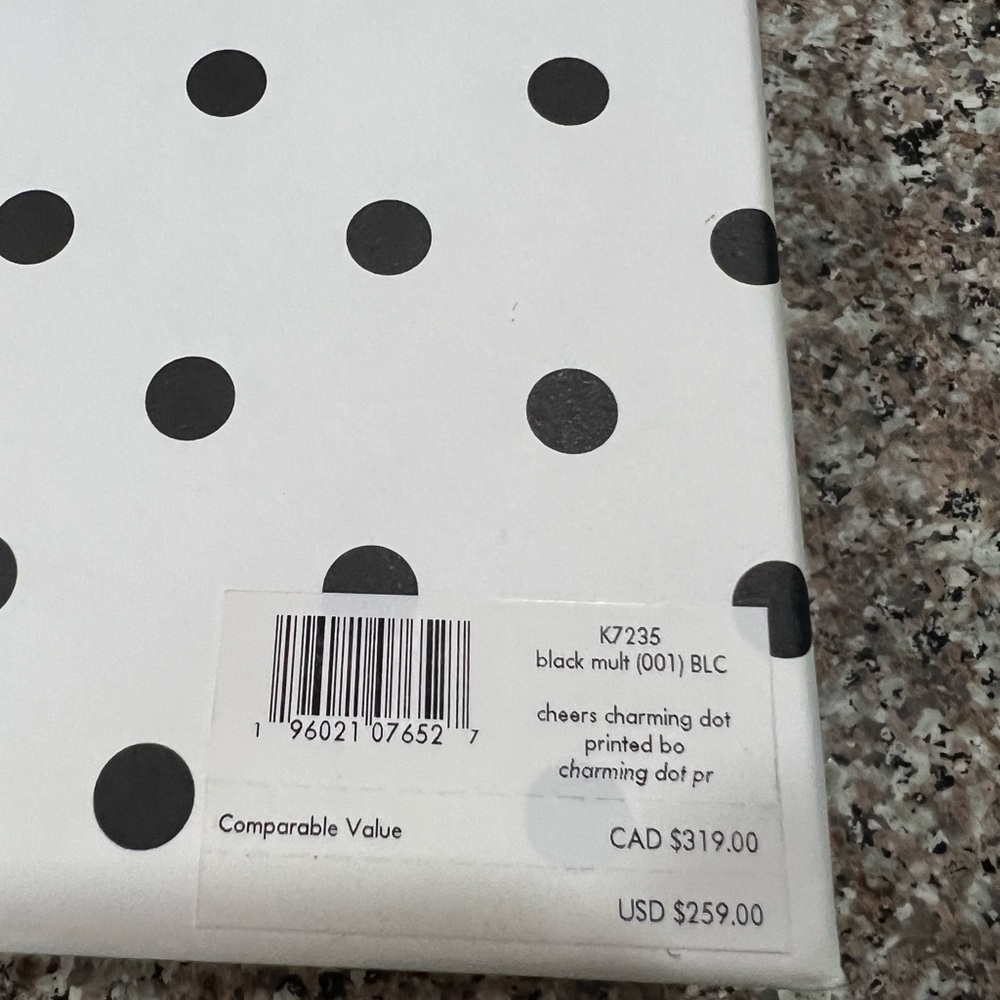 Kate Spade Polka Dot Crossbody Cheers Charming Dot - Picture 4 of 10